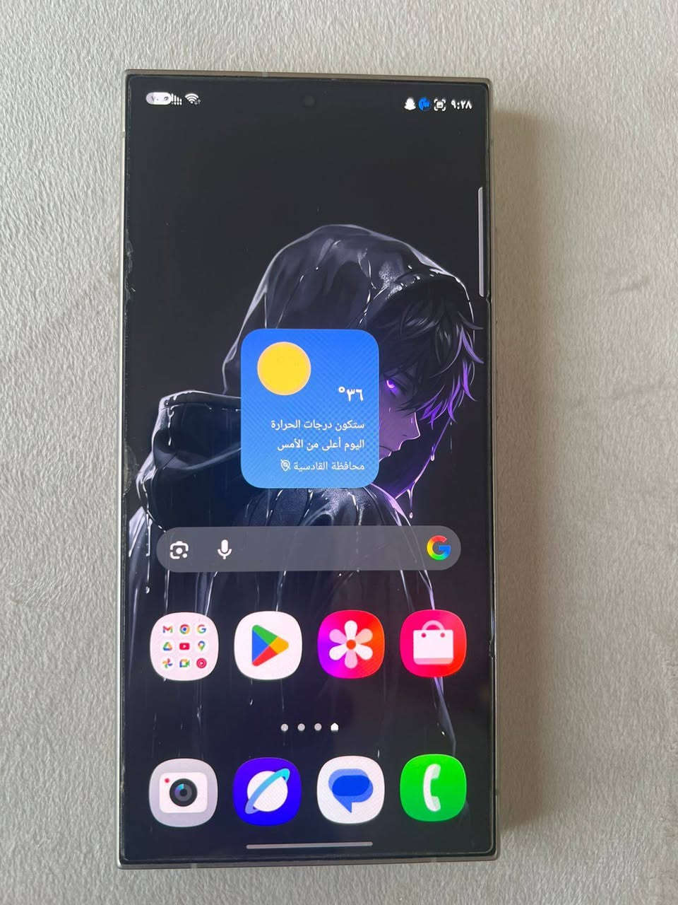 السلام عليكم S24 الترا
شرق الاوسط
دبل شريحه 
الذاكره 256
الجهاز جديد 
الجهاز مكفول كفاله عامه 
السعر 900 
***********
مكاني التقيه 3
