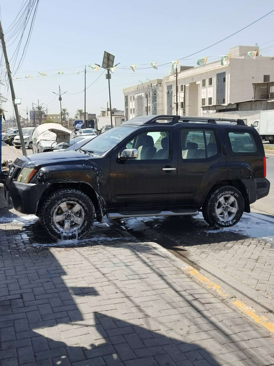 نيسان اكستيرا 2009 وارد خليجي بدون حادث فقط بالعراق حادث راس الجاملغ السيارة جارده كير محرك مكفول منظومة تبريد جديدة مع الفريز فقط الكمبريسر ضعيف باتري جديد زوج تاير أمامي جديد ظفيرة محرك مبدله جديد نقص السيارة الحدادية السعر 70 وبيها مجال مكان السيارة بغداد العامرية ***********
