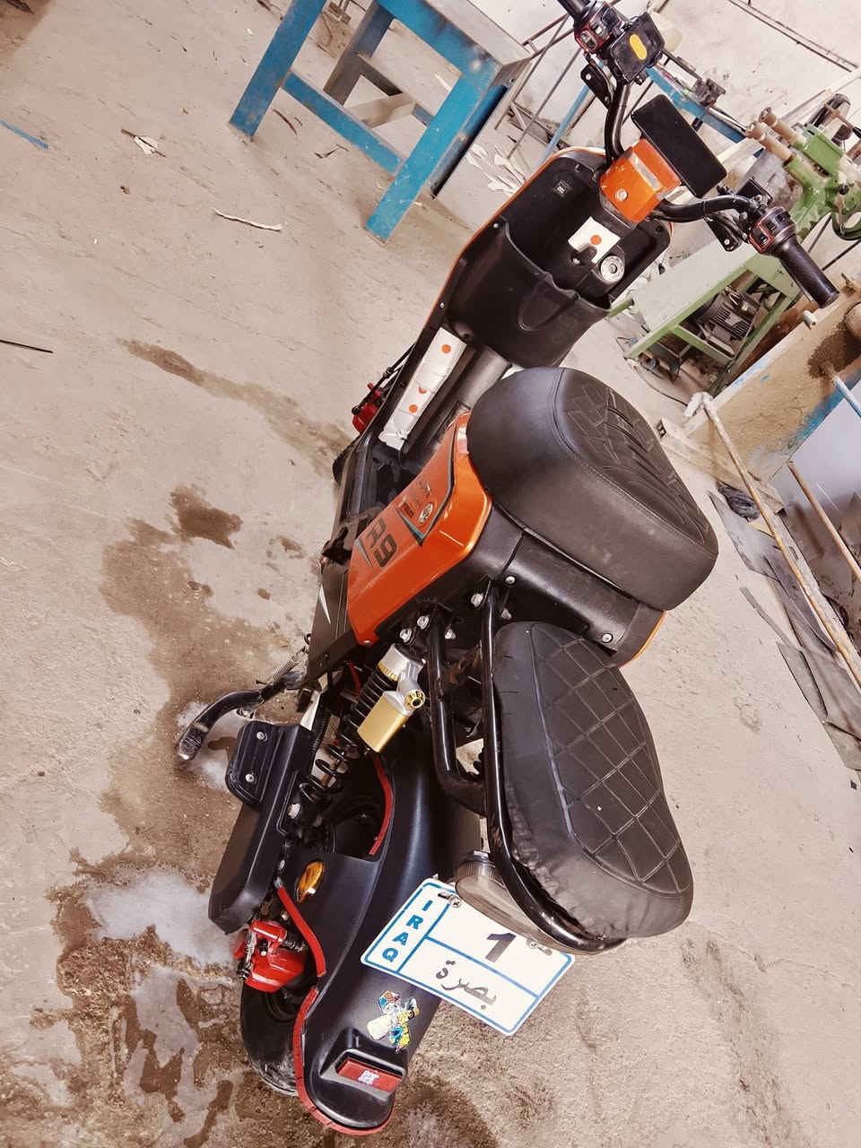 سلام عليك دراجه R9 جديده موديل 2025 دراجه بطاريات جديدات سعر 350 المكان البصرة الزبير *********** بيه واتساب
