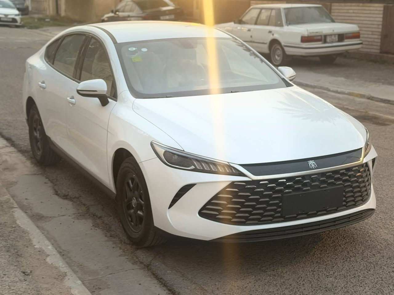 السلام عليكم . بي واي دي كن بلاص داخل ابيض زيروو صفر كيلو متر مرقم بغداد كامل السعر جوة السوك 21500 سعر نهائي مكاني بغداد العامرية ***********

