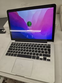 ماك بوك برو 2015 شرق اوسط Cor i5  Ram 8g  Ssd128  بطاريتة 100 مشحون ١٣...