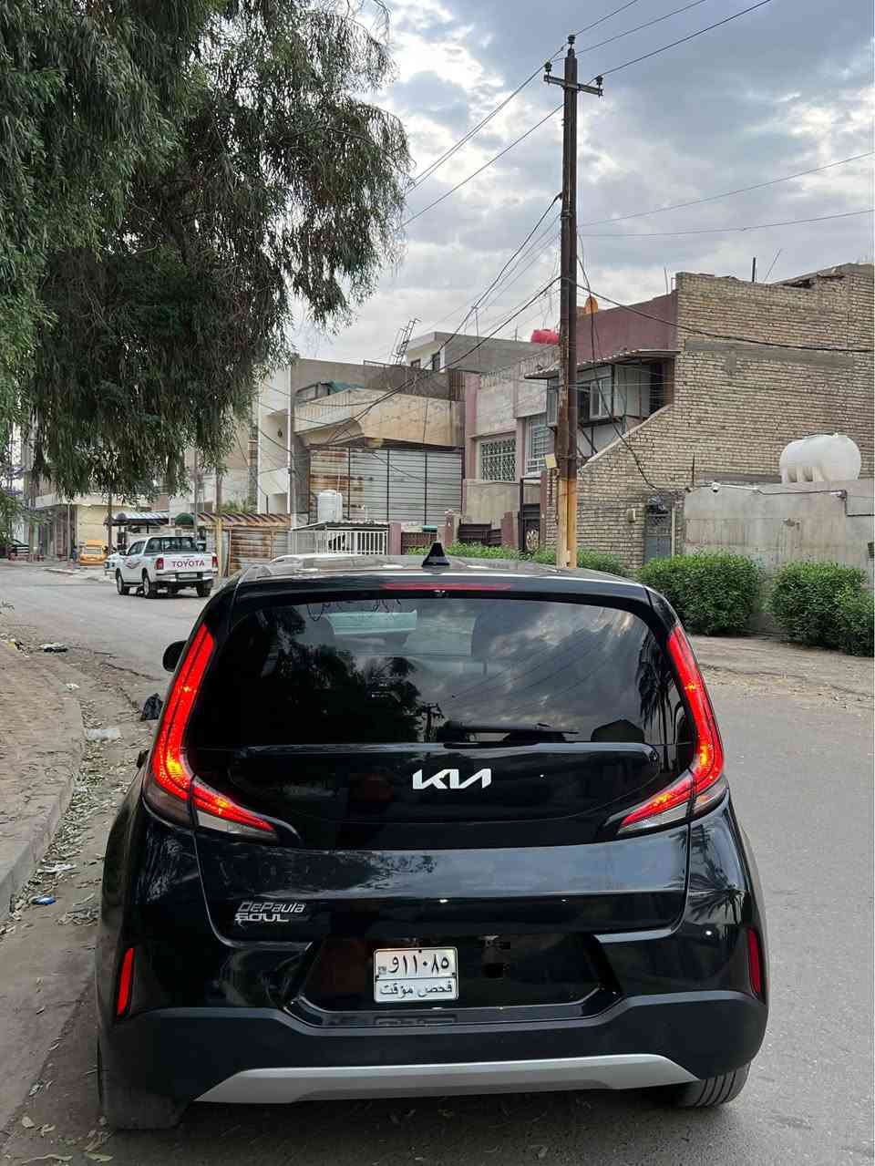كيا سول • ٢٠٢٤ • حادث بدون صبغ