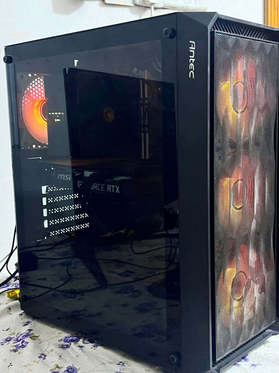 سلام عليكم تجميعه كامله للبيع
Pc
i5 12400f
Rtx3060 12gb msi
Ssd  sata 1tb 
Pw 750watt 
H610M 
Ram 8*2 tforce 3200mhz

شاشه 
Acer 
24in
IPs -fhd 
75 hz 
مع سماعه ماوس و كيبورد 
مكاني نجف توصيل موجود سعر مليون عشر آلاف 
***********
