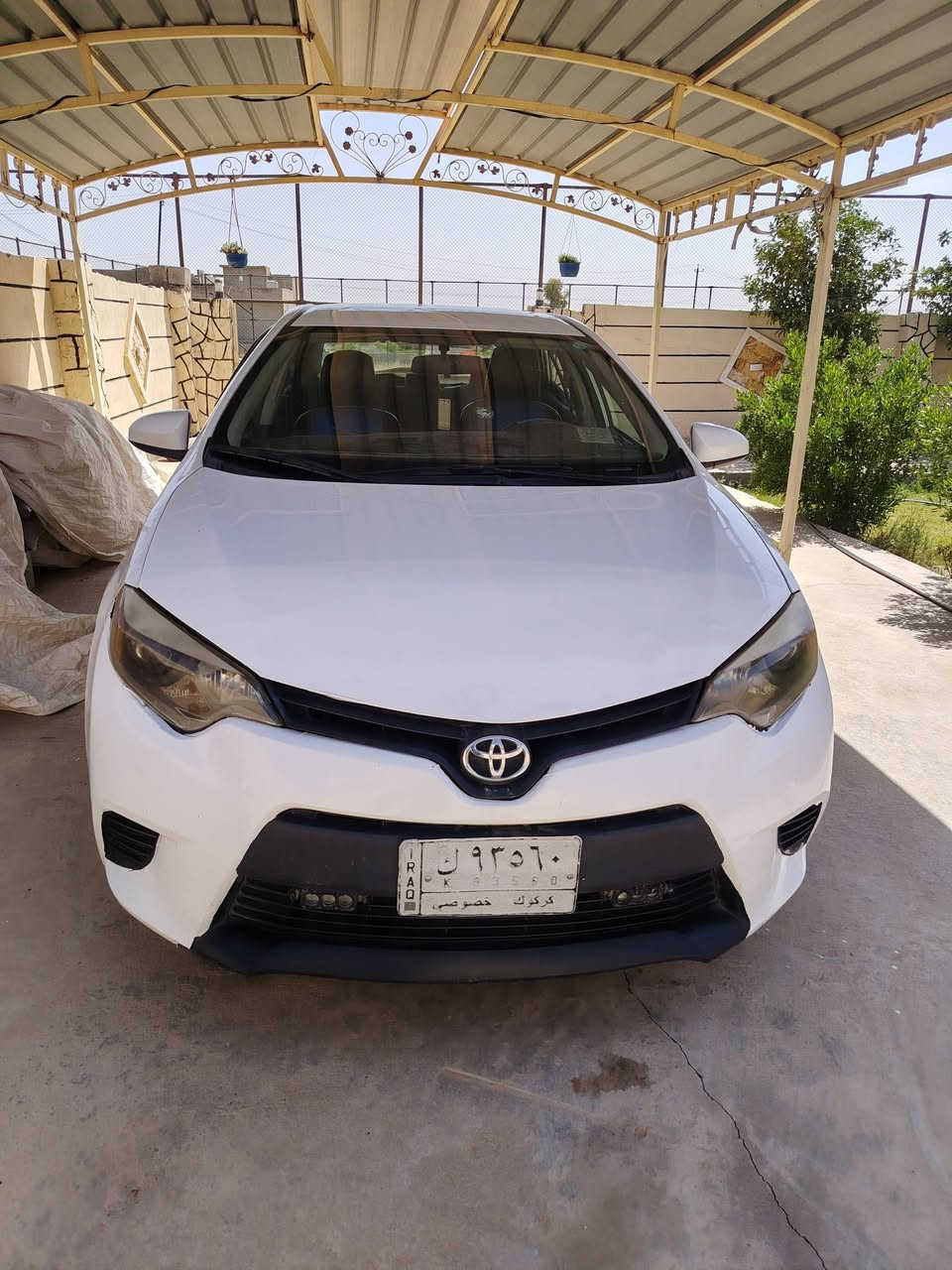 كورلا ٢٠١٥ مشروع وطني كركوك
شرط محرك كير صدر تخم تاير تبريد السيارة جاهزة
ظرر نصف الجاملغ الخلفي وربع الجنطة بدون داخل . سعر ١٠٧ بيها مجال
مكان. العلم.  الربيظة. ***********
