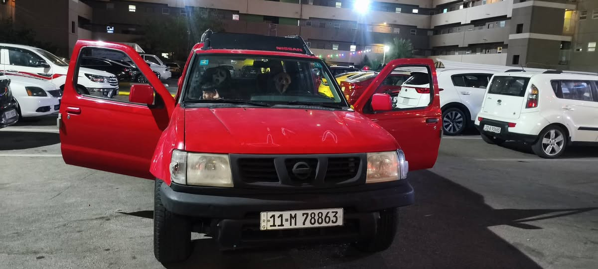 سلام عليكم :🚙 جيب نيسان إكس تيرا 2001 – وارد أمريكي فول عادي، دبل إيرباك، ليبل واحد بدون صبغ، بدون معجو محرك بلادي 2000، كير بلادي، دفع خلفي تبريد شغال (الكمبريسر بيه ضعف بسيط)رقم إنكليزي بغداد، هزة جديدة، سنوية جديدة 28🛠️ الصيانة والتجهيزات الحديثة:صدر أمامي وخلفي جديدعنبار بريك جديد + عنبار كير جديدبطارية جديدةتخم تاير جديدسستم سماعات جديددمام جديدشاشة جديدةكهربائيات السيارة كلها شغالة📌 ملاحظات:السيارة بلادية،  تحويل مباشر سياره باسمي سعر:65(بيه مجال بسيط)للتواصل واتساب:  ‏‪***********‬‏– أبو كرار عنوان بغداد البلديات شار شريط قرب مدارس تغلب

