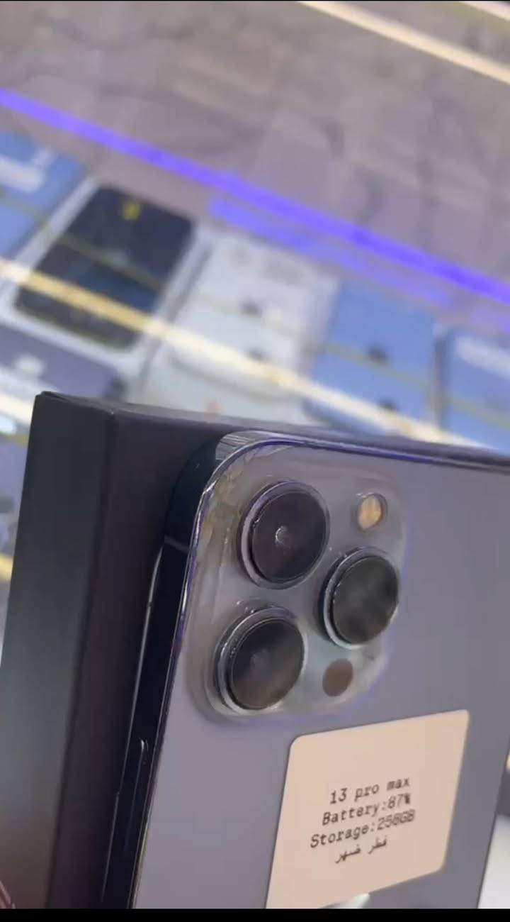 📱 للبيع وتر iPhone 13 Pro Max 🔥
🔹 اللون: سمائي 🩵 🔹 الذاكرة: 256GB 🔹 البطارية: 87% 🔹 نظافة الجهاز: 99% ✨ (يوجد فقط فطر أو ثلمة فوق الكاميرا ما مأثرة على الجهاز نهائياً) 🔹 الجهاز ووتر بروف وكالة 🔹 الجهاز ما بيه أي مشكلة ثانية 🔹 مكفول كفالة كاملة من أي خلل أو عطل أو تصليح 🔹 ضمان أسبوع: أي خلل يطلع بالجهاز خلال الأسبوع، يرجع الجهاز

📦 محتويات الجهاز كاملة + هدايا مجانية: 🎁 واير أصلي جديد 🎁 كفر شفاف أصلي جديد 🎁 لاصق حماية شاشة بلاك جديد 🎁 لاصق حماية عدسات الكاميرا جديد

💰 السعر: 685 ألف وبي مجال للطيبين 🤝

📍 الموقع: بغداد – الحرية 📞 للاستفسار والتواصل: *********** 💬 متوفر واتساب

✅ الجهاز ينفحص بالكامل وتتأكد من كلشي قبل الدفع
