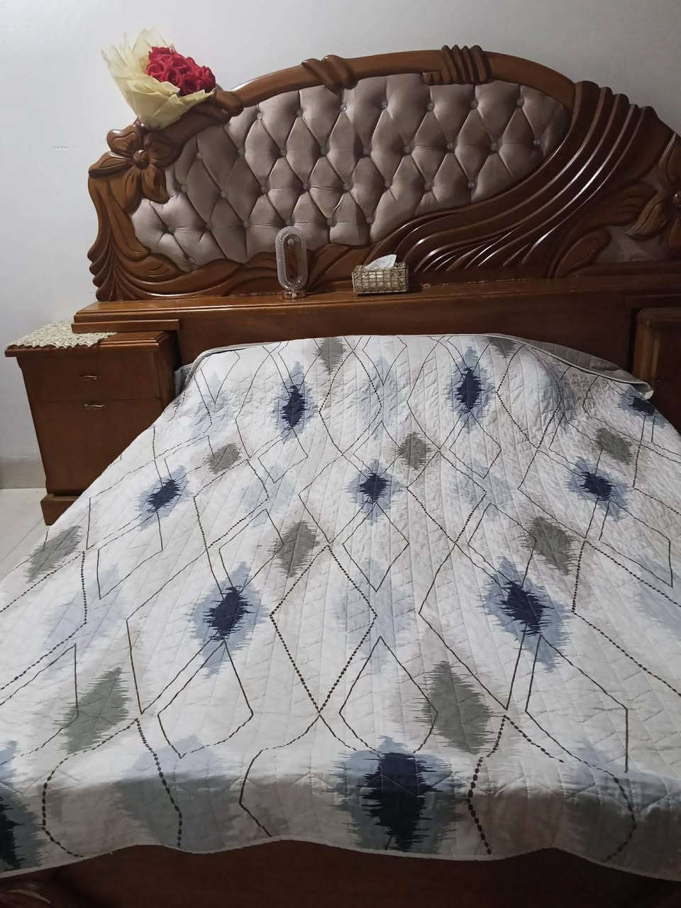 غرفه نوم مستعمله
خشب عراقي توصي  نضيفه حيل 

السعر:800وبيها مجال 

عنواني :موصل حي السماح 

للاستفسار:***********
