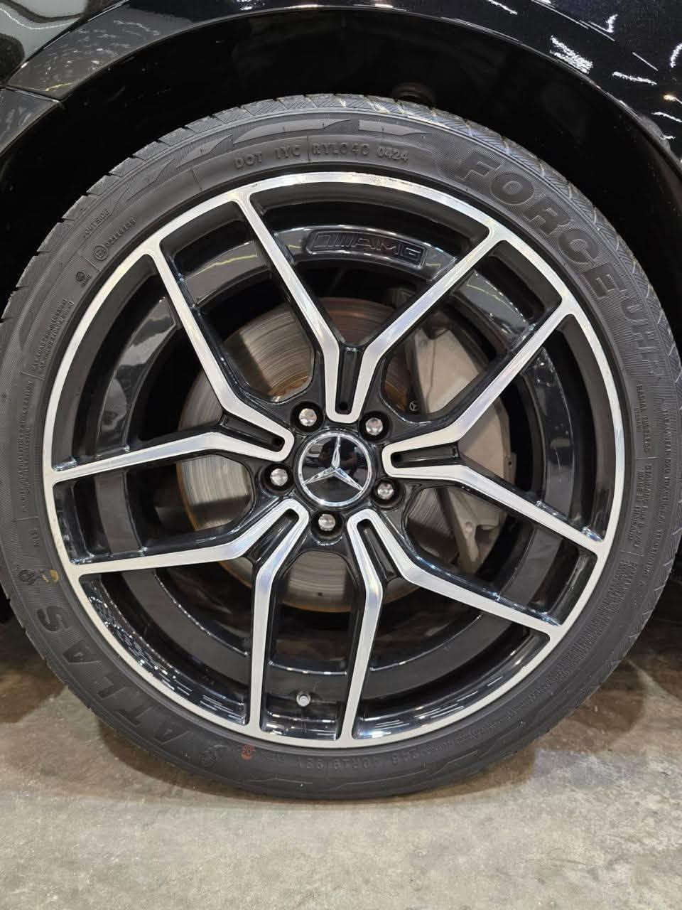 مرسيدس E350 • وارد امريكي • حادث بسيط