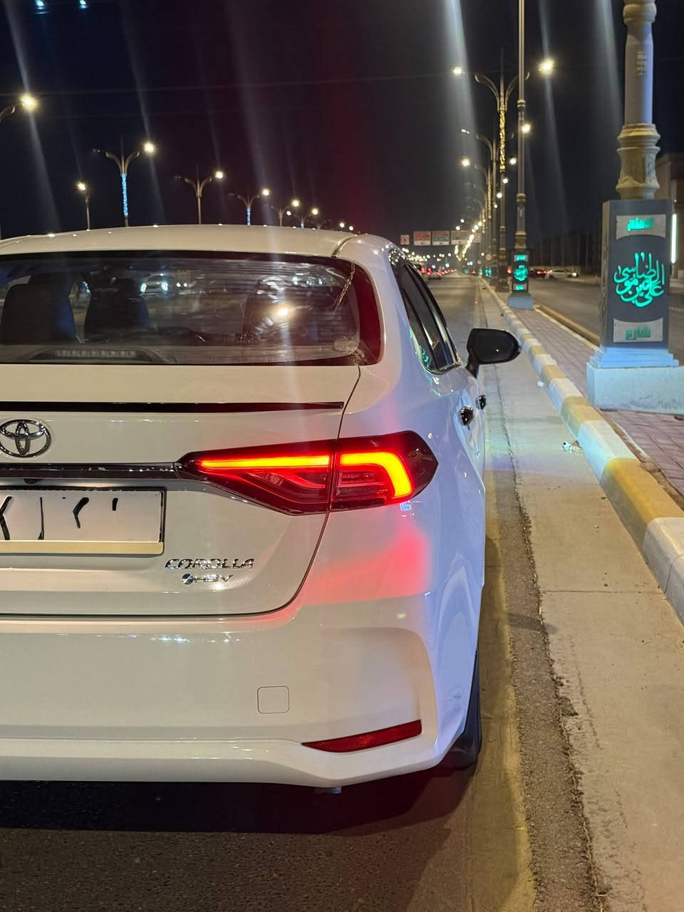 كورلا هايبرد موديل ٢٥ ماشية ٢٣ بيها بارد شبر رقم بغداد السعر ١٥٧ وبيها مجال قليل ***********
