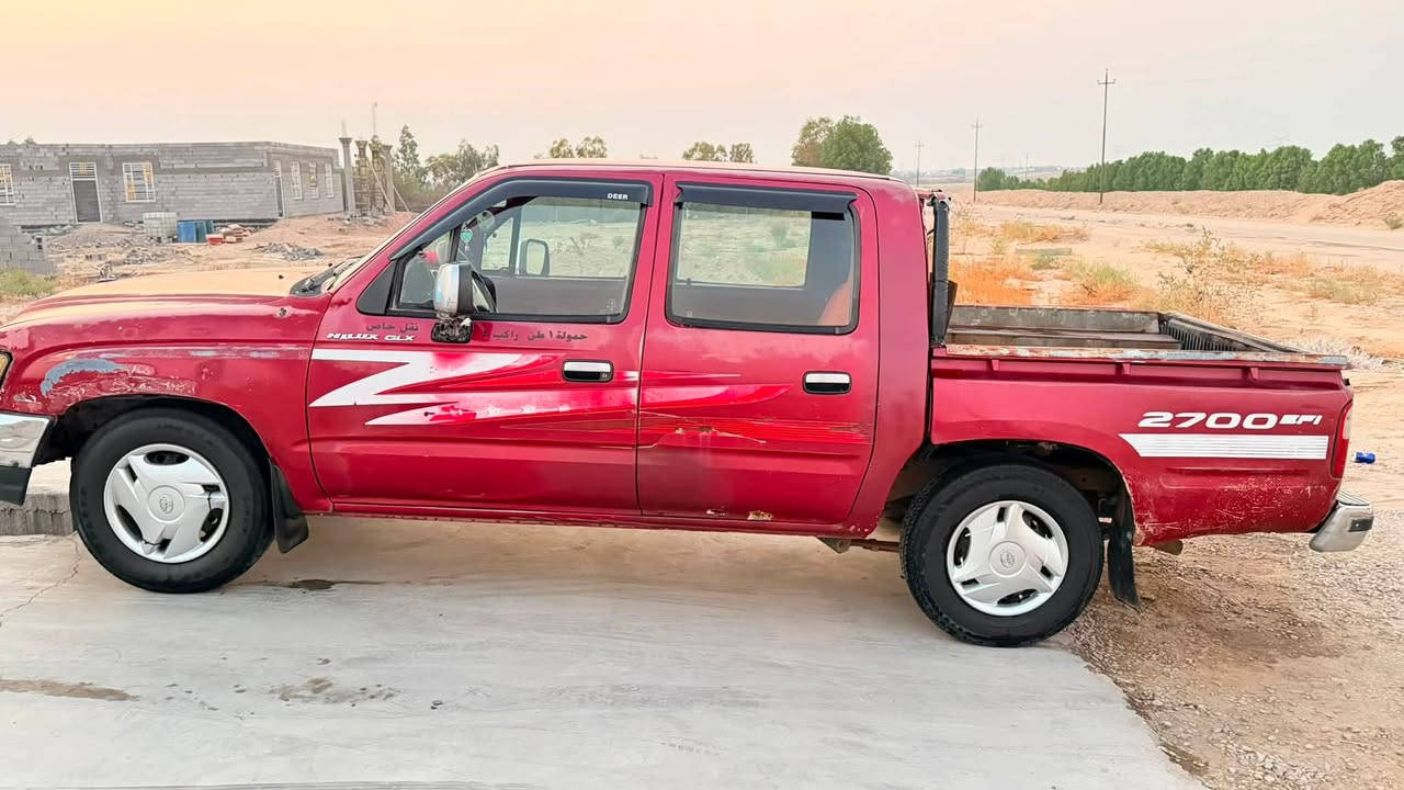 تويوتا جمره موديل2002محرك بخاخ 2700
السياره مكفوله من الضربه القويه والتبديل والعيب الشرعي 
شرط التحويل 
المكان ؛ البصرة  سفوان 
السعر 70
***********
