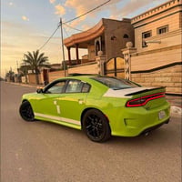 جارجر 2019 GT لون مميز تفاحي 🍏  خليجي وكالة هارلم فول مواصفات  ماشيه 5...