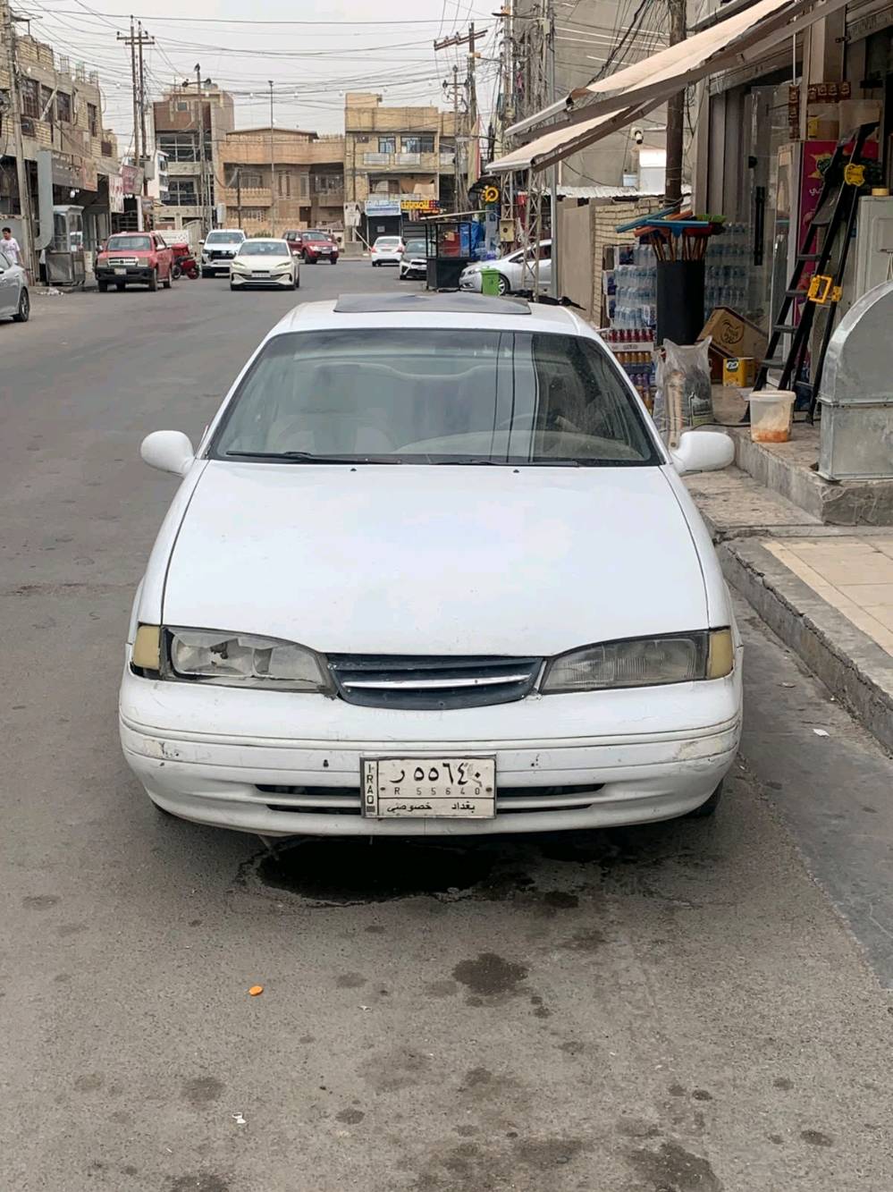 تفاصيل السياره 
محرك تبخير الباقي نواقص بسيطه
مثل يده مال باب فالته كيلون مال صندوق كير خير بركة سيارة شغالة سعرة 28 بيه مجال ***********