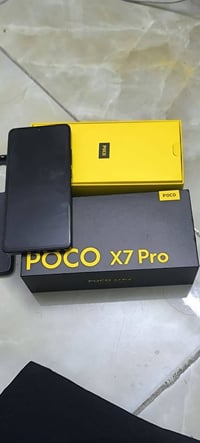 بوكو X7برو ذاكره 528 نضافه فول بطارية 98 كامل غراضه مكاني بغداد المعال...