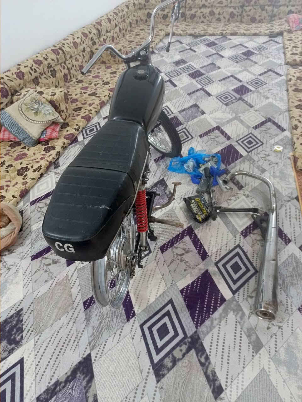 تعميره • نقص مكينه • تاير وره
