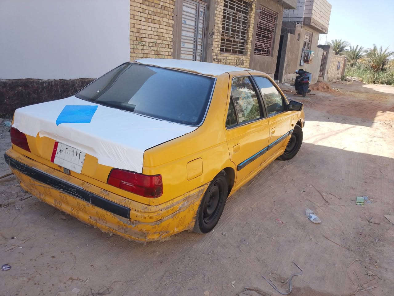 السلام عليكم بيجو بأرص السياره جاهزه كير محرك حداديه كهربائيات تبريد ثلج السياره أحله من الصور متعوب عليه السعر 26 أو بيهه مجال ابخدمت الطيبين رقم *********** المكان الكوفه
