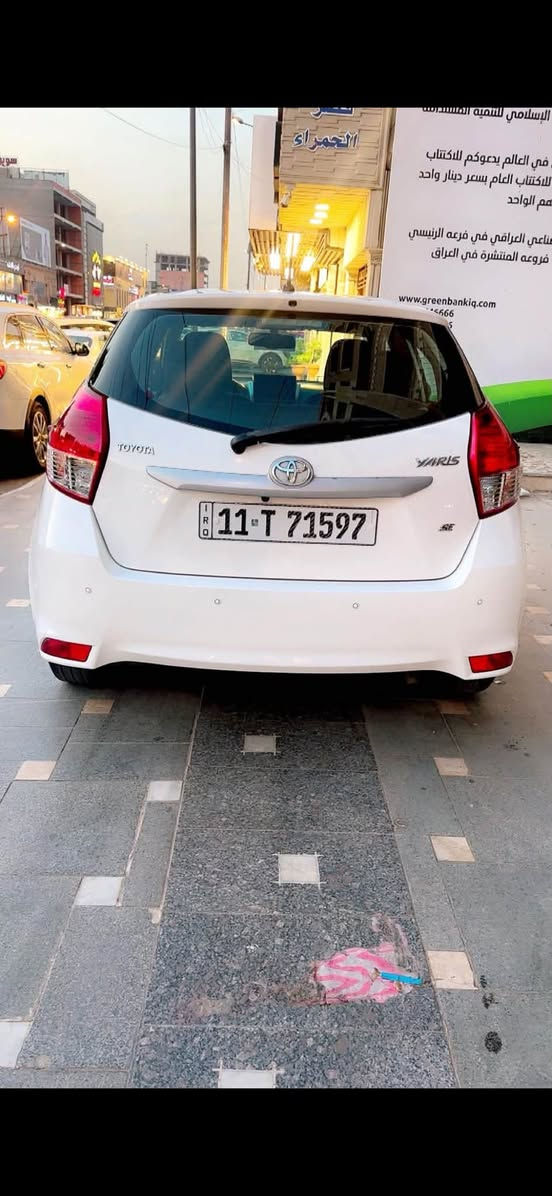 تحيه طيبه يارس خليجي بدون حادث بيه نص دعاميه صبغ فقط سياره نضيفه جدا جدا بدون اي نقص ماشيه ٧٠ الف موديل ٢٠١٧ مراوس بي واي دي 
*********** مكاني اليرموك  بسمي سياره
