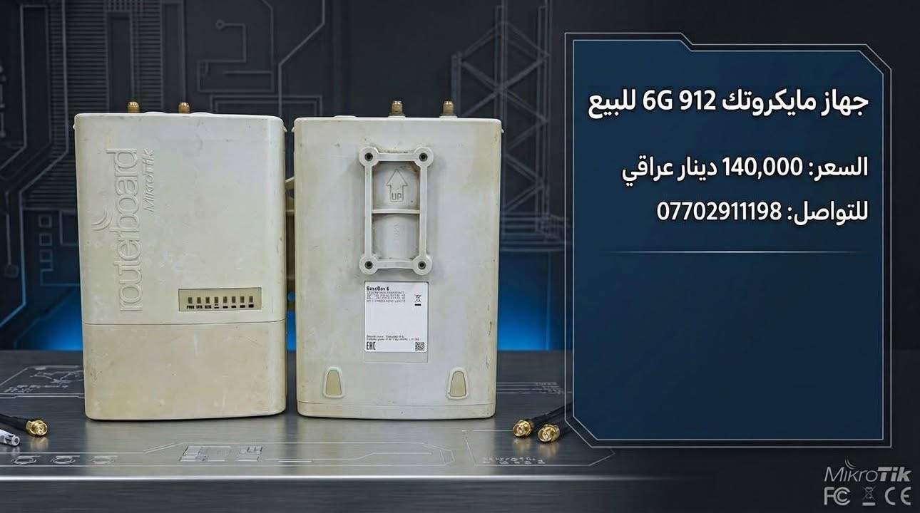 ميكروتك 912 • سويتش Cisco 3750-E • سكتور UBNT 19TB