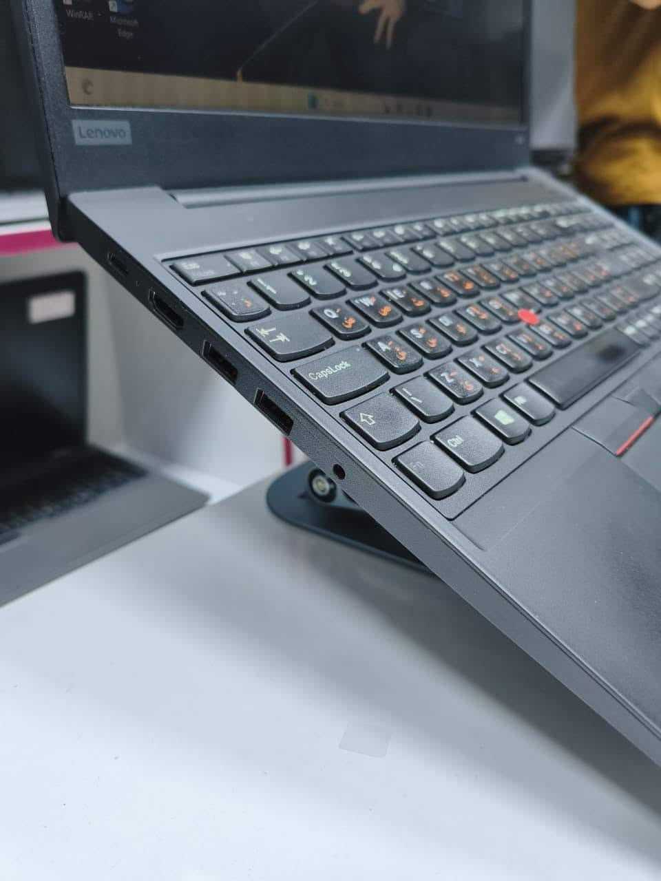 لابتوب Lenovo ThinkPad E590
⚡ Core i5 الجيل الثامن U
💾 RAM 8GB DDR4 — قابل للتطوير
🚀 SSD 256GB — قابل للتطوير
🖥️ شاشة 15.6" FHD
🎮 Intel Graphics
✨ جهاز عملي للدراسة، العمل، الأوفيس والاستخدام اليومي

💰 السعر: 300 ألف فقط

🎁 3 هدايا: ماوس + ماوس باد + حقيبة لابتوب

🔌 الشاحن مرفق مع الجهاز
✅ فحص كامل قبل الشحن وقبل الاستلام
🛡️ ضمان استبدال 7 أيام ضد عيوب التصنيع

🚚 توصيل لجميع المحافظات
📍 بغداد – الأمين الثانيه شارع 20
📱 للتواصل واتساب 
***********

