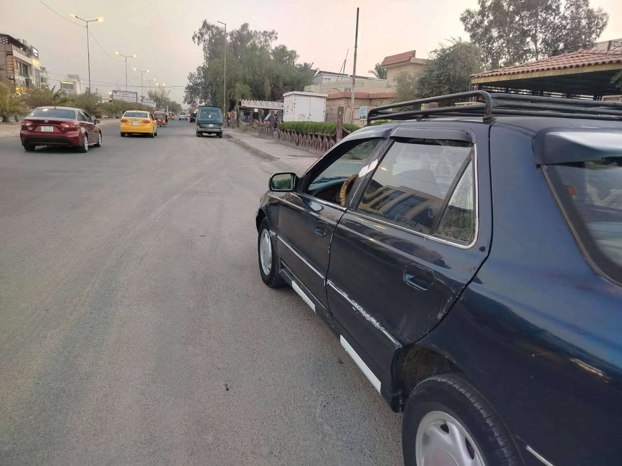 مكلف بالنشر ...سيارة النترا دمعه موديل 94 مصبوغ حزام ولاتوجد اي اضرار اخرى ..للاتصال ***********
