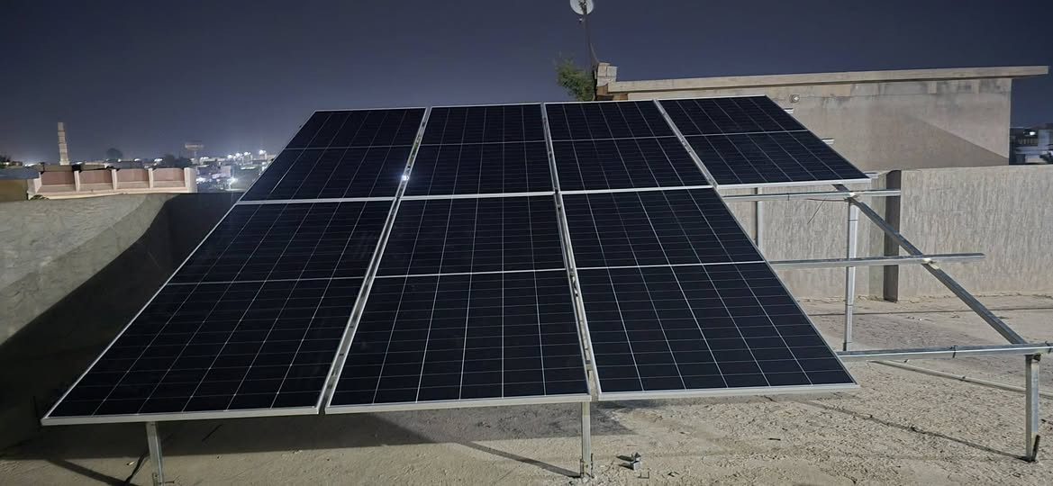 منظومة طاقة شمسية • ألواح HI-MO X10 645W • بطارية 10kWh