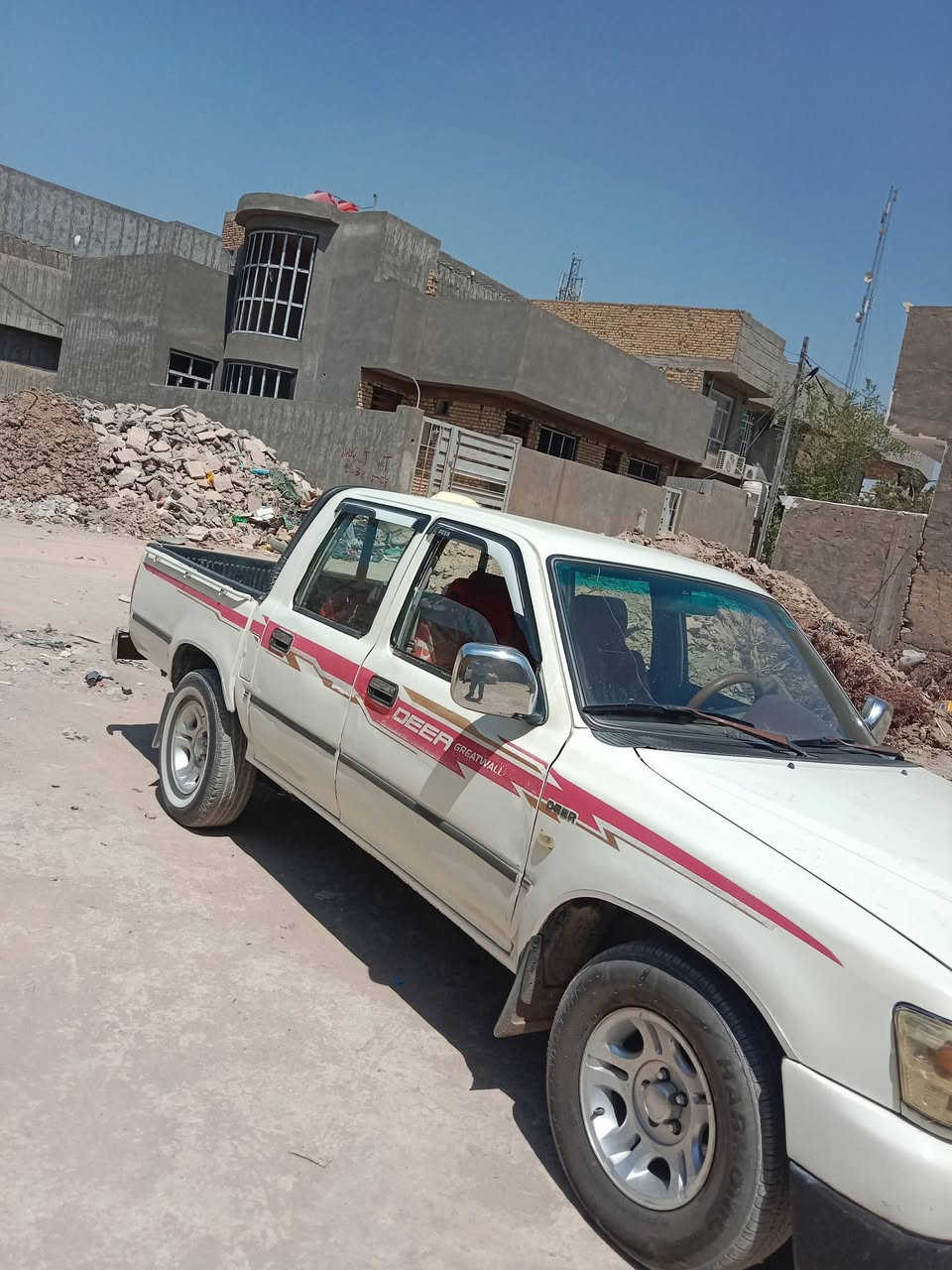 بيكب دير موديل ٢٠٠٨ رقم بابل إنكليزي مكفوله من الضربه والتبديل كير ومحرك حداديه مكفولات موجوده بالحله حي نادر سعر ٤٠ وبيه مجال الاتصال ***********
