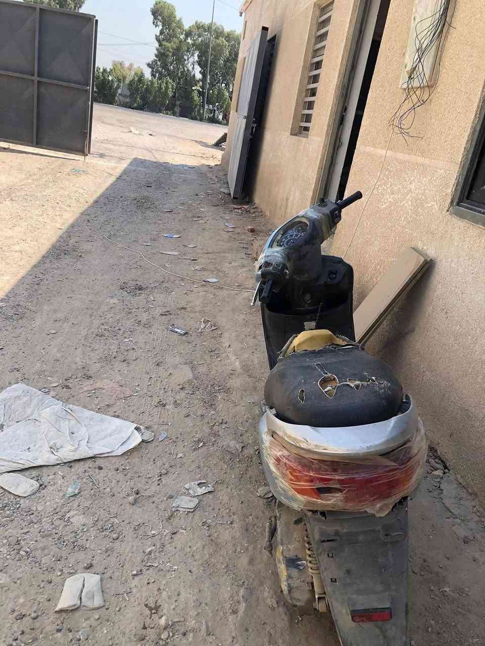 سلام عليكم  دراجه بريز البيع شغاله كلشي مابيها فقط باتري العنوان بغداد ***********
