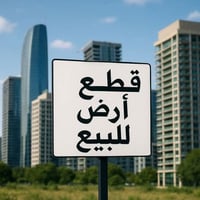 حلة وردية • ١٠٠م • طابو زراعي سند ٢٥