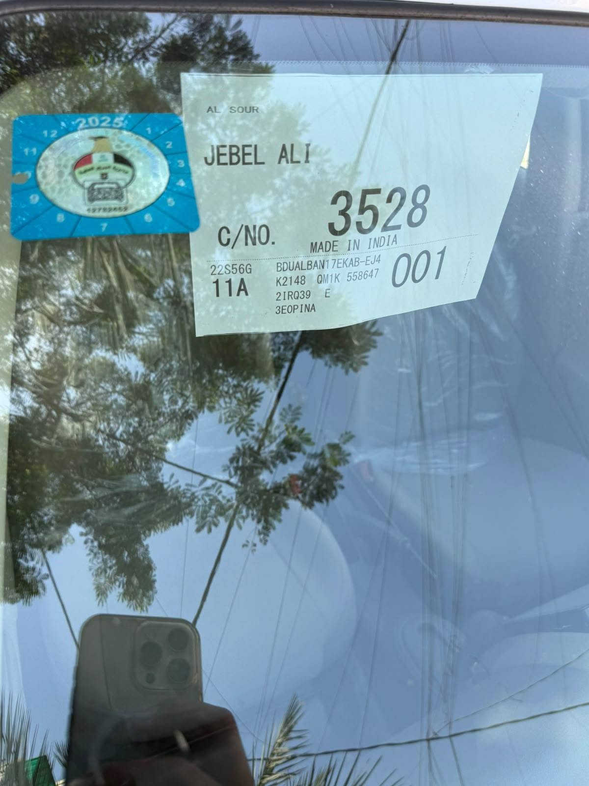 السلام عليكم البيع سني هندي موديل ٢٠٢٢ ماشيه ٣٠ ألف مكفولة من صبغ محرك وكيرعلى وضع الشركة رقم بغداد( بسمي) مكاني بغداد الحريه ***********
