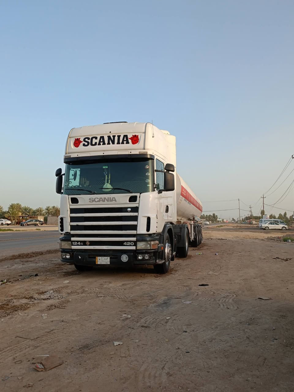 سلام عليكم سكانيه 2003 للبيع رقم بغداد باسمي تكيال جديد ستوني مسوي جي بي اس شغال مكينه كير اكسن شرط جديد مابيه نقص بوجهك للشغل تانكي خير من الله تك تاير بويلر بيه بيضات 36 وسوادات 33 سعره 255 وبيه مجال قليل والله سياره ماكو شي اذا مو جديد مال جناي جاهزه مكانه بابل كفل الاستفسار ***********
