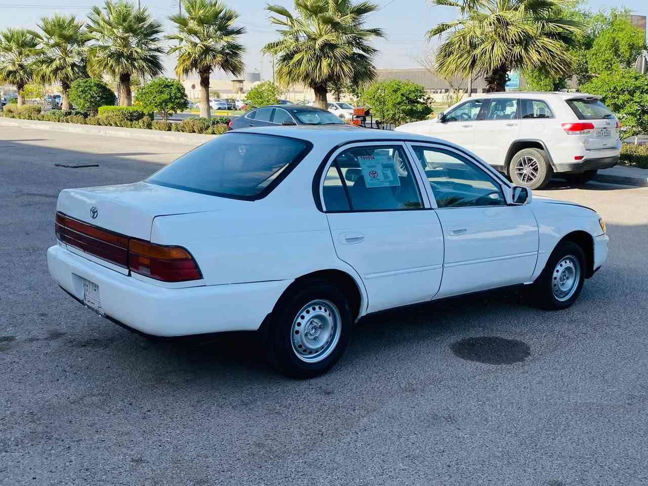 للبيــع تيـــــوتا كورلا. يسره بلاد  السعر 53 وبيه مجال 
المـــوديــل 1994 
  . مداور ثاني يوم   مصبوغه جماليه بدون لا ضربه ولا شي مكفولـة مــن العيــب الشرعـي.               
كيــر ومكيــنة مكفـولات. 
 حدادية خلفيــة اماميــة جيد 
مكان سيارة كربلاء الاستفسار انتصل علا رقم *********** كربلاء, العراق

