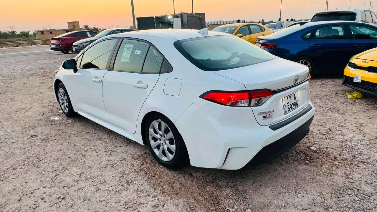 كورلا موديل 2023
مرقم معوقين مثنى
فئه Le
حجم محرك 2000
الموصفات واضحه  
الضرر فقط بارد جاملغ خلفي (بي دي ار) سونار موجود بدون تبديل بدون ارباك
العنوان المثنى الرميثه معرض عـواد الجياشي 
السعر 142 $
التواصل واتساب 
***********
