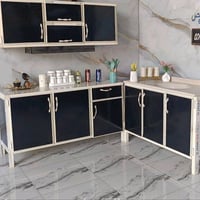 كاونتر المنيوم • متر ونص • مرمر