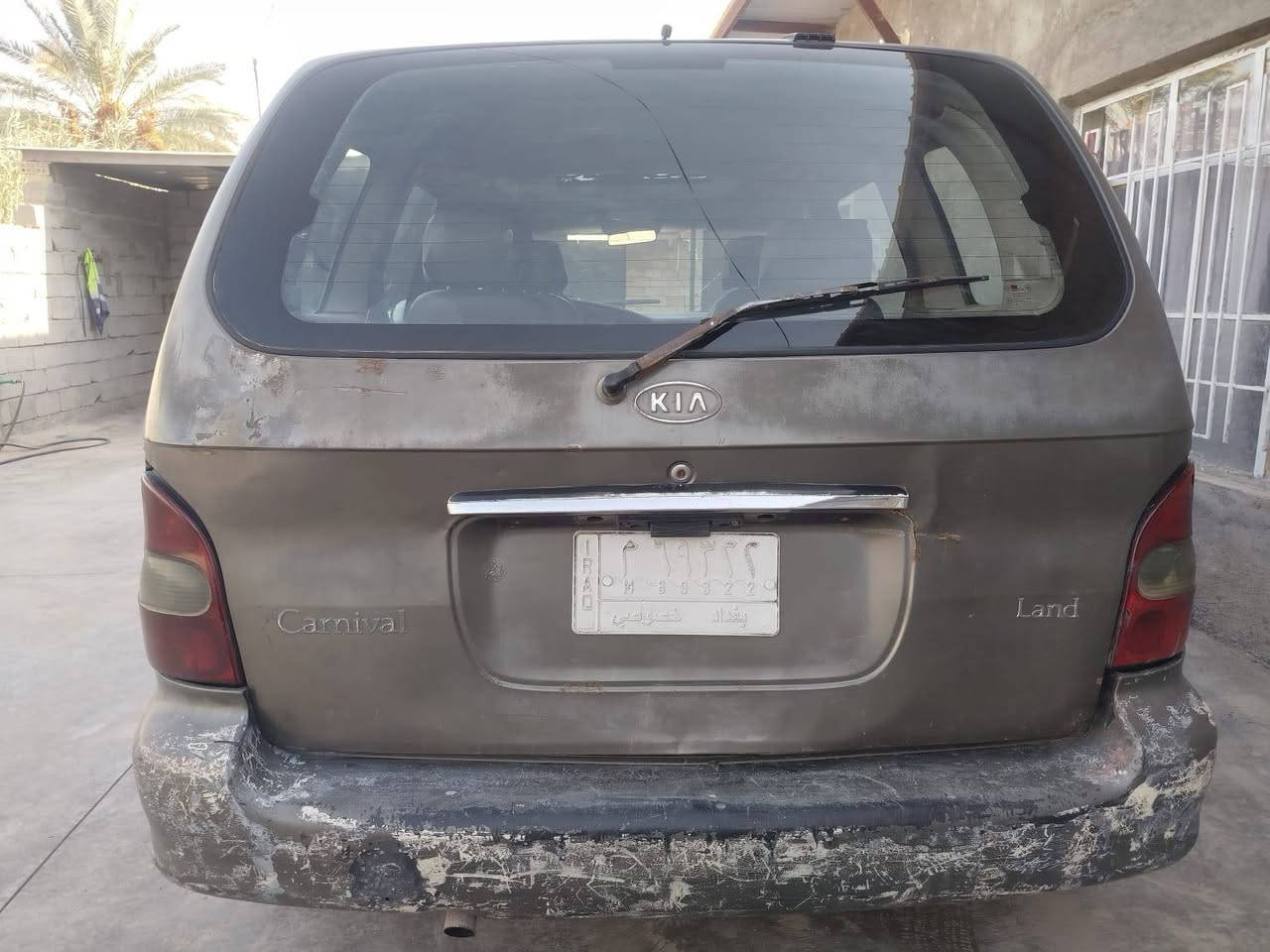 سلام عليكم كية كرنفال سبعة راكب موديل 2000 محرك كير مكفولات تايراتة جدد السعر 32 المكان بغداد الرقم ***********
