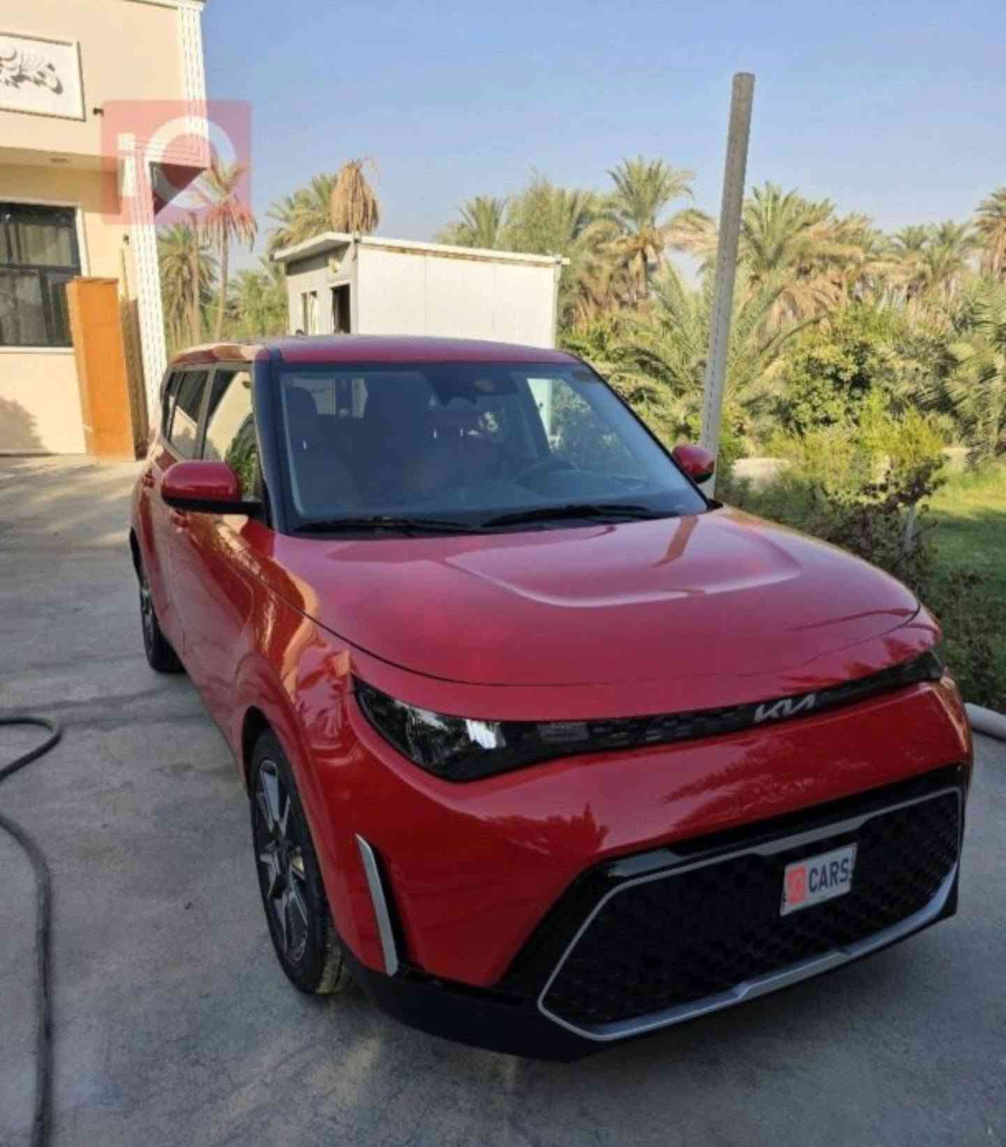 للبيع كيا سول احمر 24 فول مواصفات بصمتين وفتحة بصمة ابواب وبصمة تشغيل الداخل كشنات جلد طبيعي قمر الدين بلادي مكينة 2000 دوش گيرAT مو CVT ماشية 20مشي أمريكا حالياً 21 قابل للزيادة ويل 17 كروم أصلي سيارة جديدة شركة بدون رقم صور الضرر مرفقة السعر 140$ بي مجال قليل مكاني حلة 📞 ***********

نص مكتوب في الصور:
- BIDCARS
- ٨:٢٨ م
- iQ CARS