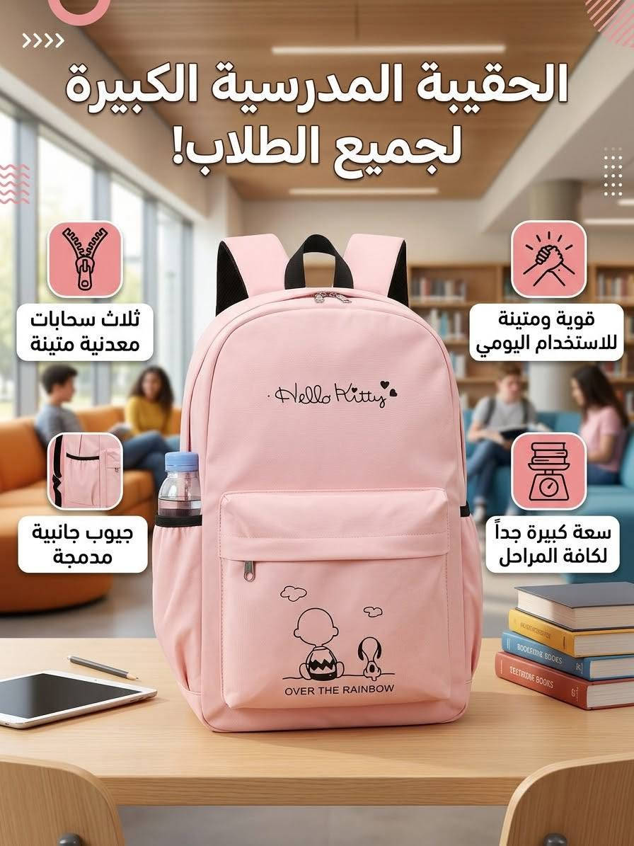 السلام عليكم👋يتوفر لدينا حقائب مدرسية🎒🦋
💥بأسعار تنافسية 
💬للحجز والاستفسار مراسلة الصفحة أو واتساب ***********
🚚يوجد لدينا توصيل إلى جميع المحافظات

