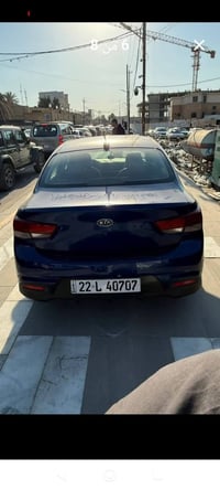 كيا ريو 2018 بيع او مراوس   حادث خلفي جنطه وجاملغات ٢  رش بسيط بل بنيد...