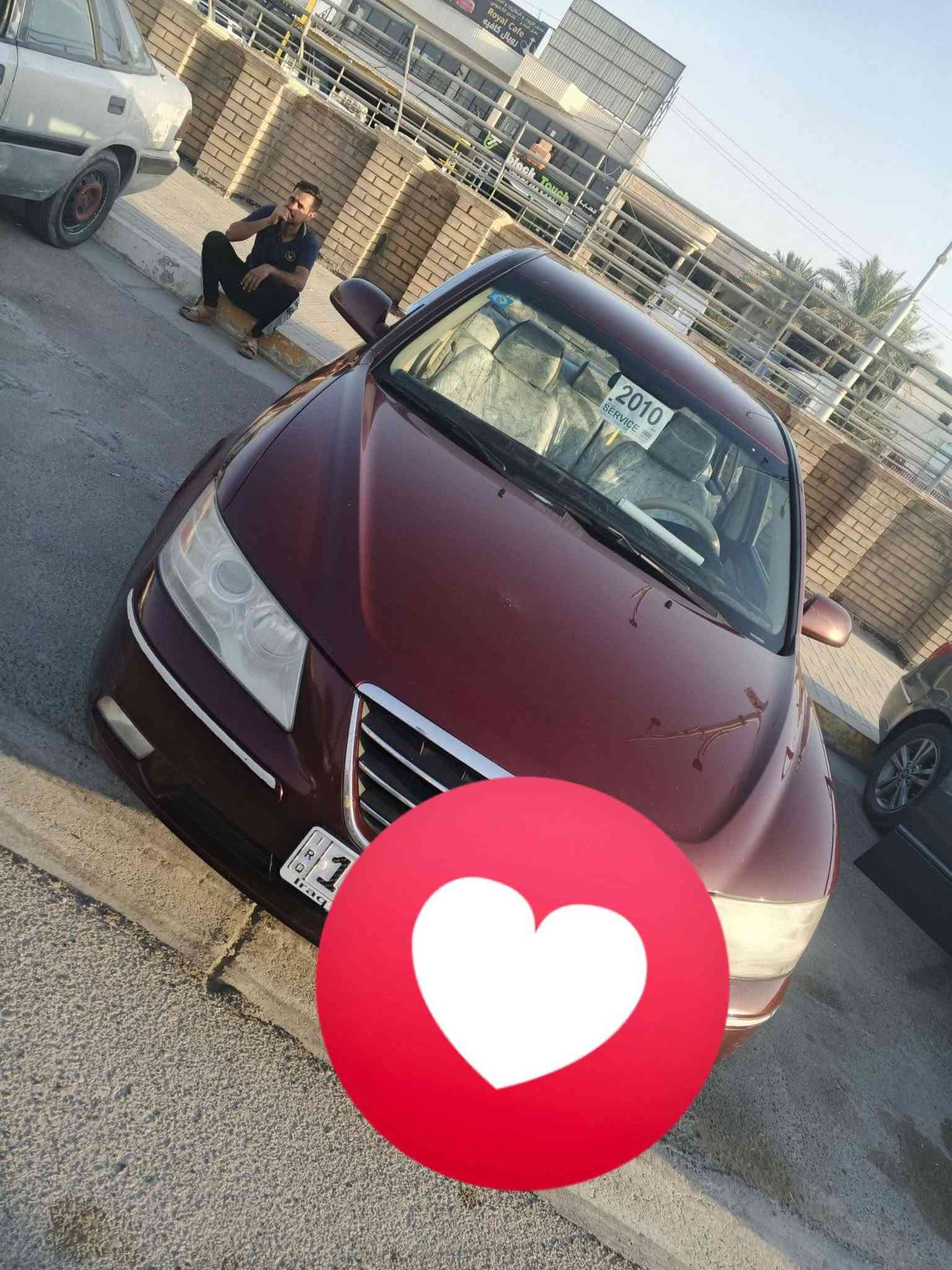 السلام عليكم سياره سوناته 2010 باسمي رقم انكليزي ماشيه مياه وربعين أمريكي كلين بدون حادث مكينه مفتوحه السياره جاهزه مكفوله ضربه وصبغ بيهه فقط شبر بلبنيد بدون دواخل حتى دعاميات بلاديه السعر 120 وبيهه قليل ***********
