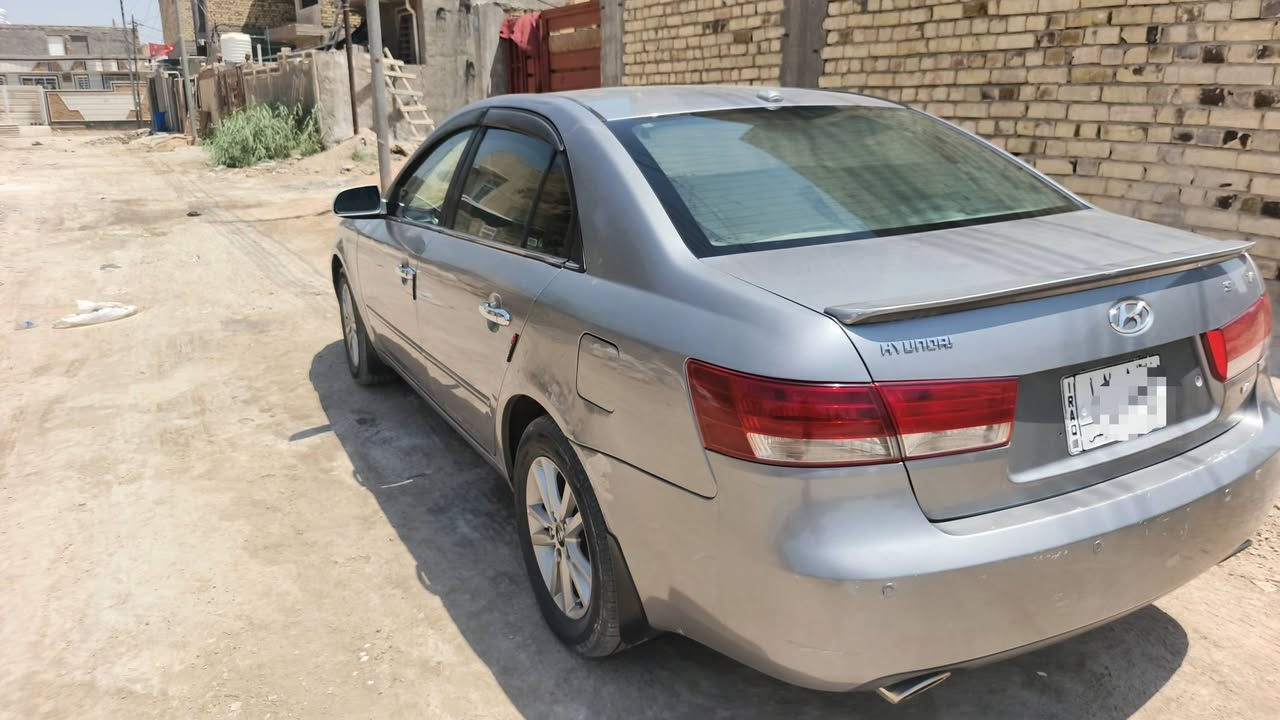 السلام عليكم للبيع سوناتا فول مواصفات عدا البصمه
موديل٢٠٠٨قطعتين كلير بأمريكا بدون دگة چاكوچ 
محرك ٦ سلندر  
مكانها بابل حله ناحية النيل استفسار اكثر ***********
