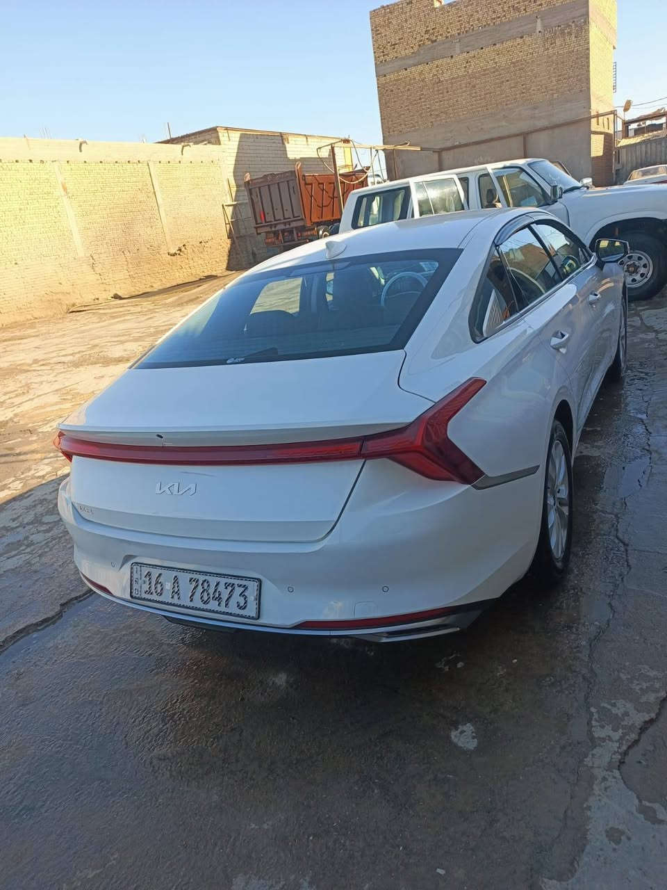 K8 وارد كوري
غاز LPG 
موديل 2024
مرقم وكامل 
سيارة حلوة وكاملة
مكانها الديوانية 
بيها تبديل بنيد فقط نفس اللون 
السعر 180
***********
