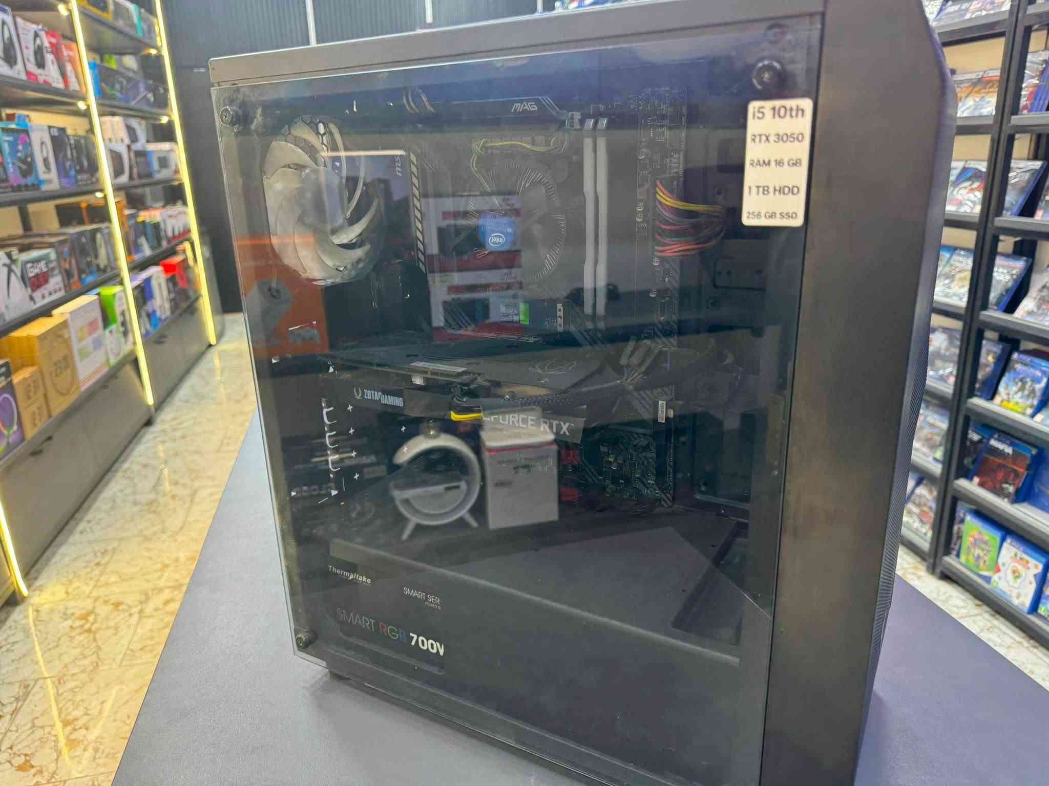 pc للبيع جديد كامل غراض + كراتين
2

CPU i7 12700k

Gpu 5060 

Mb/asrock 790 z

Ram 32/3600

Storg ١ m.2  

Power 850

Pc 2 

I5/12 
Ram 16 
HHD1
Power 700

مكاني محافظه بابل ومتوفر توصيل 

***********

نص مكتوب في الصور:
- i5 10th
- RTX 3050
- RAM 16 GB
- 1 TB HDD
- 256 GB SSD