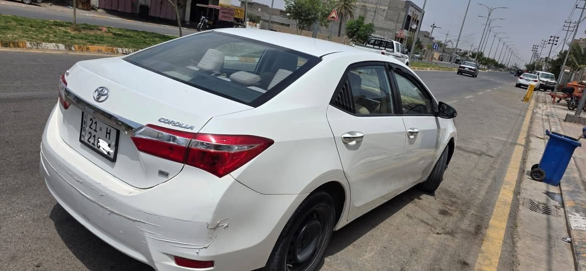السلام عليكم 👋
للبيع: تويوتا كورولا 2016 🚗خليجي

المواصفات: شاشة اندرويد 
كامره تحكم استيرن 
اشاير بالمري 
نضام ايكو سبورت 
السنوية: 2029 (شرط التحويل) 
رقم التسجيل: السليمانية
الحالة الميكانيكية: محرك 1600 المحرك والگير بشرط، غير مفتوحين ولا مضروبين إسبانة. ماشية  100 ميل 
الصيانة: تم تبديل الصدر، والدرايف شفت، ورؤوس الرواط، وجميعها جديدة. تبريد ثلج راديتر جديد 
الحالة العامة: السيارة جاهزة للاستخدام ولا تحتاج أي مصروف أو نقص. ترايك وين ميعجبك 
رقم *********** بي واتس اب 
مكان السياره ديالى خانقين
  السعر ( 112 )وبي مجال
