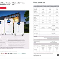 توفر شركة اعمدة الطاقة  بطاريات Sako  بسعة 15,36kwh و سعة 16kwh      0...
