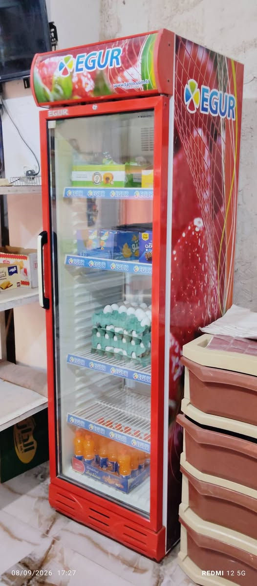 سلام عليكم 
للبيع براد اسواق اخو الجديد وضع شركه تبريد ثلج ب 350 
مجمده وضع شركه تجميد فول 
ب 200 مكاني بابل الهاشميه 
شراي اتصل ***********
