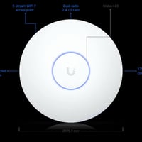 UniFi U7-LR • واي فاي 7 • أكسس بوينت