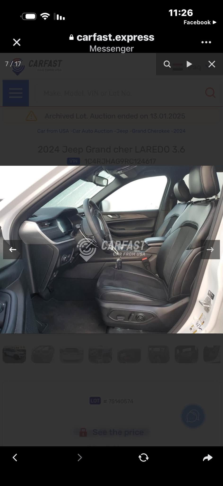 جراند شيروكي ليمتد • ٢٠٢٤ • بغداد