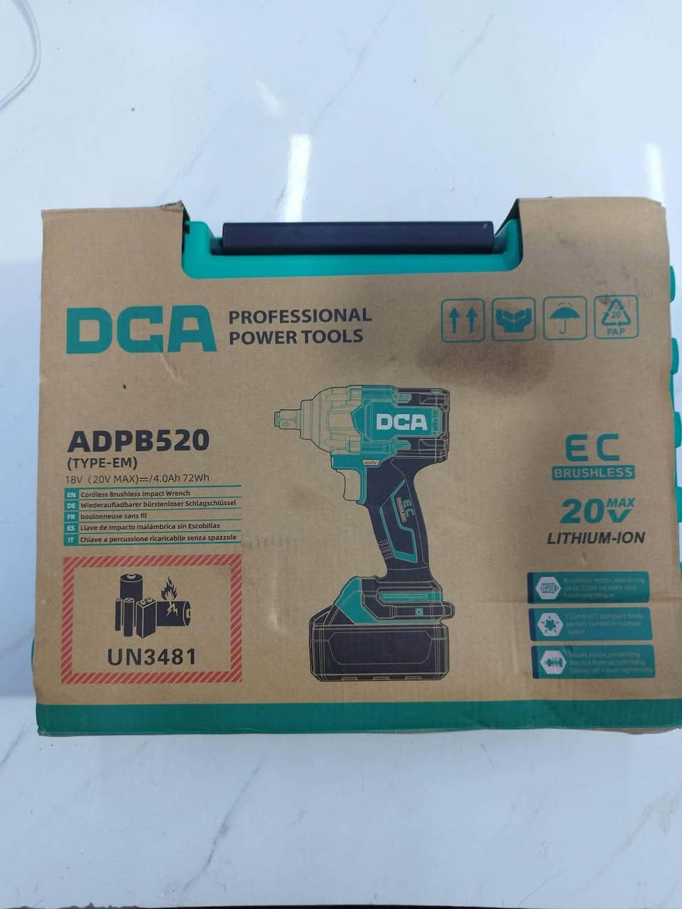 DCA ADPB520 • مفتاح صدمات • بروشلس ١٨V