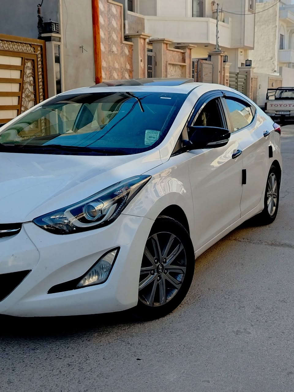 ELANTRA 2016
فول مواصفات عدا البصمه
مكينة 18 شرط 
ماشيا 191
 ضرر ضربه بالحوض بدون شواصي 
مع صبغ جاملغ وقبغ صندوك 
للتواصل 
*********** 
*********** واتساب
