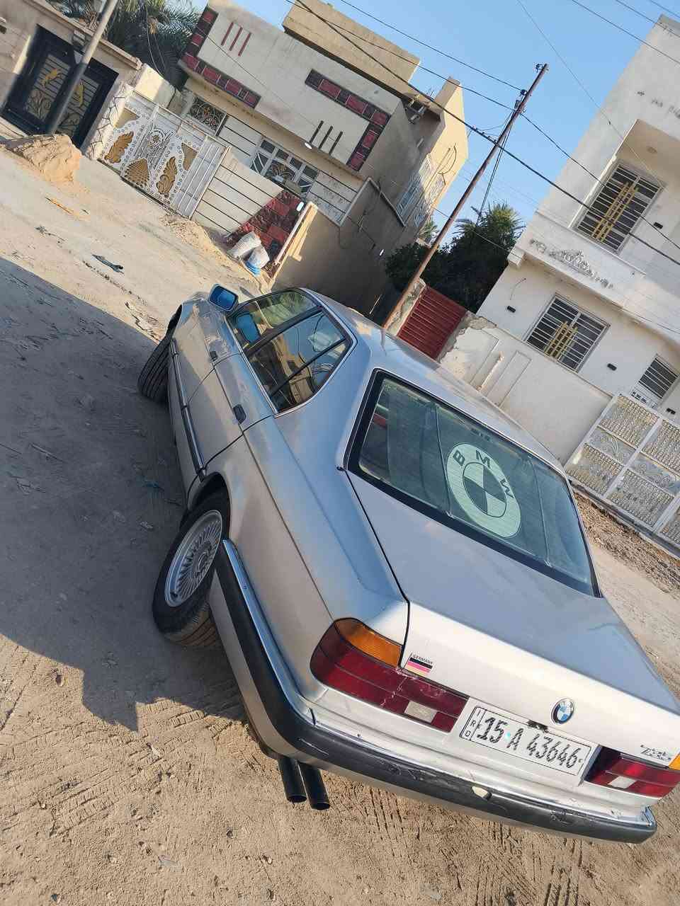 بي ام ٧٣٥ • موديل ١٩٩١ • رقم أنبار