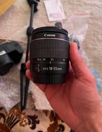 كانون 250D • لمس قلاب • بطاريتين اصلي