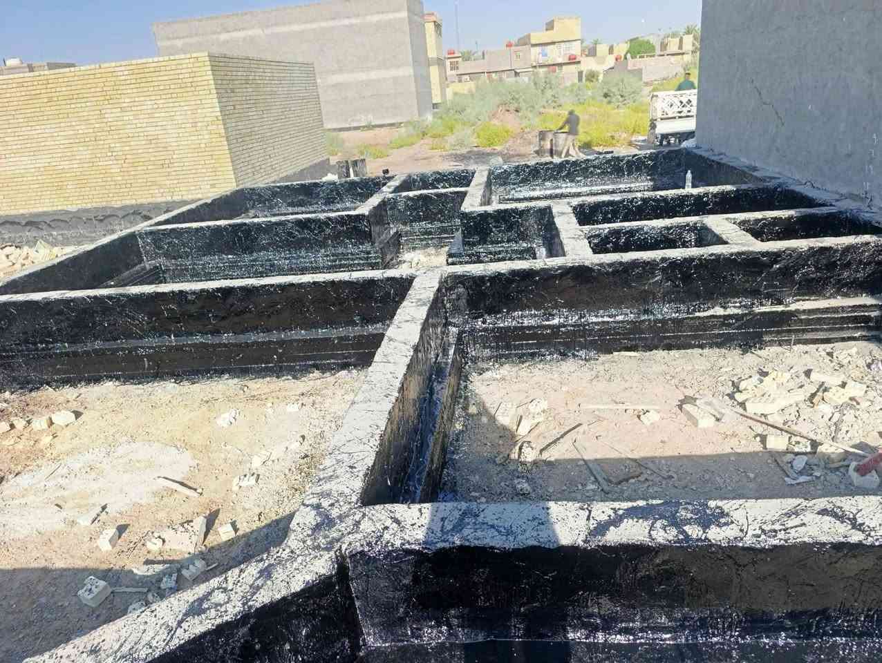 العمل كير السطح والاساسات***********
